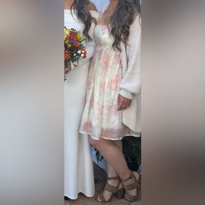 Floral Ruffle Babydoll dress